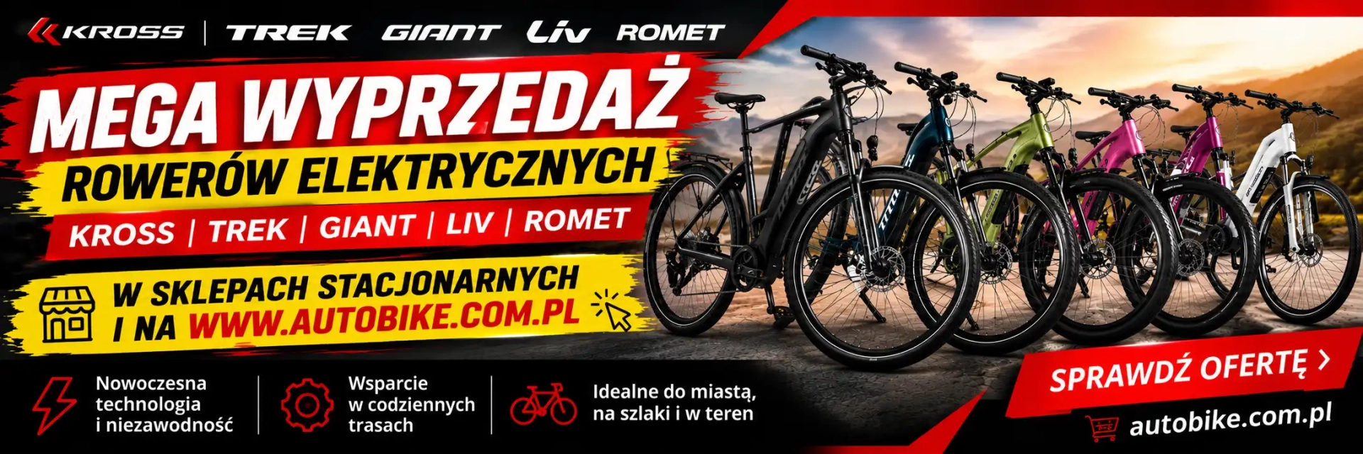wyprzedaz rowerów elektrycznych